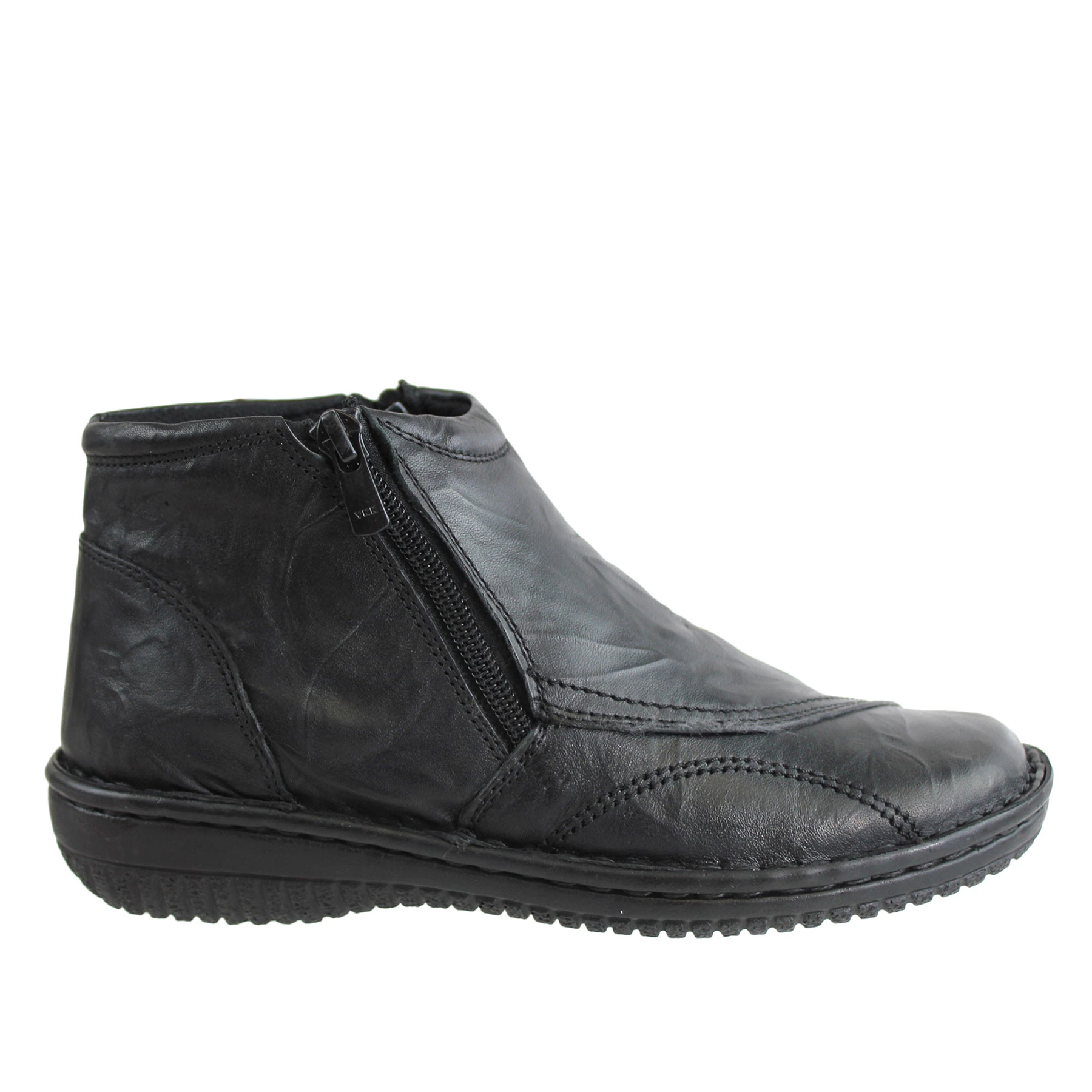 Cabello 5250-27 Black Crinkle - Kelly's Footwear